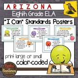 Arizona Eighth Grade ELA "I Can"  Posters