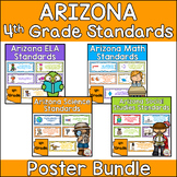 Arizona Fourth Grade Standards Poster Bundle