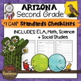 Arizona I Can Standards Checklists Second Grade