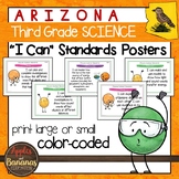 Arizona "I Can" Third Grade Science Standards Posters