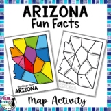 Arizona Map Activity | Fun State Facts