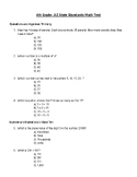 Arizona Math Mastery Tests: Grades 4-6