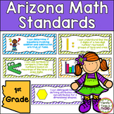 Arizona Math Standards Posters for 1st Grade