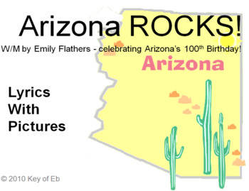 Preview of Arizona ROCKS! Digital Song Package