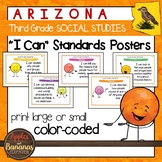 Arizona Social Studies - "I Can" Third  Grade Standards Posters