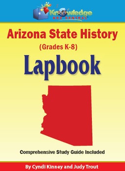Preview of Arizona State History Lapbook / Interactive Notebook - EBOOK