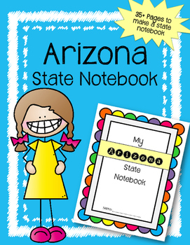 Preview of Arizona State Notebook / US State History / Geography