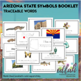 Arizona State Symbols Booklet - Traceable Words