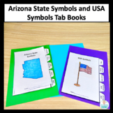 Arizona State Symbols and United States Symbols Tab Books