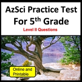 AzSci Practice Test for Arizona 5th Grade Science Test Pre
