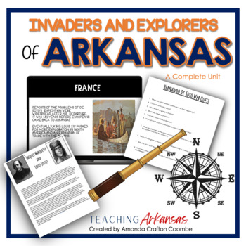 Preview of Arkansas History Explorers and Invaders