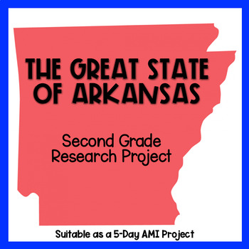 Preview of Distance Learning Arkansas History Research Project for Second Grade