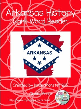 Preview of Arkansas History Sight Word Reader