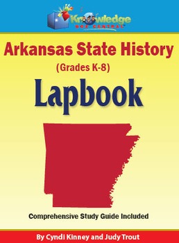 Preview of Arkansas State History Lapbook / Interactive Notebook - EBOOK