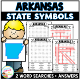 Arkansas State Symbols Word Search Puzzle Worksheets