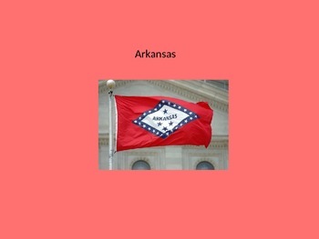 Preview of Arkansas - State USA - Power Point - Facts History Information Pictures