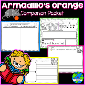 Preview of Armadillo's Orange Companion Packet
