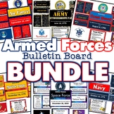 Armed Forces Bulletin Board Bundle of 6 Sets