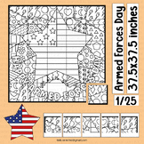 Armed Forces Day Bulletin Board Coloring Pages Activities 