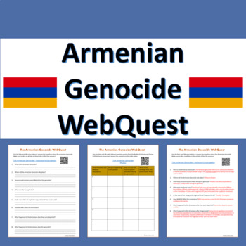 Preview of Armenian Genocide WebQuest