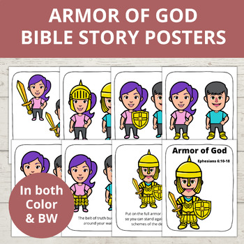 The Armor of God Coloring Book - E4860: Coloring Activity Books - General - Ages  2-4