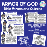 Armor of God Verse Posters Printables and Quizzes Ephesian