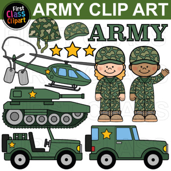 Preview of Army Clip Art