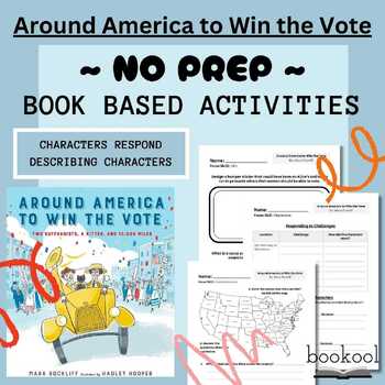 Preview of Around America to Win the Vote | Women's Suffrage | Character Analysis