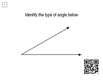 Preview of Around The World (QR Codes)- Identifying Angles