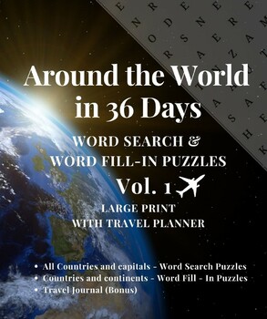 Preview of Around The World Word Search Puzzles (Free Trial)