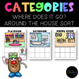 Around the House Category Sorting Activity, Life Skills