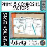 Prime Factorization, Prime and Composite Numbers, and Fact