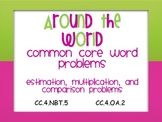 Around the World Common Core Word Problems
