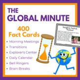 Around the World Fact Cards: The Global Minute