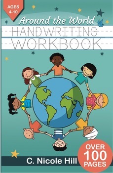 Preview of Around the World Handwriting Workbook