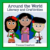Around the World Literacy and Craftivities | Writing and R
