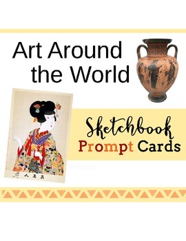 Preview of Art Around the World - Multicultural Art Sketchbook Prompts