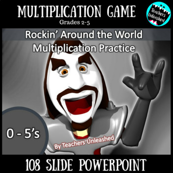 Preview of Multiplication Game on PowerPoint {Fast Facts}