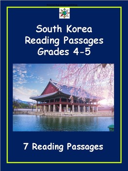 Preview of Around the World Reading Passage: South Korea
