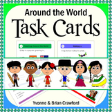Around the World Task Cards - 60 Task Cards Reading Compre
