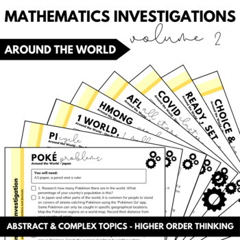 Preview of Around the World - Volume 2: Mathematics Investigations