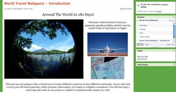 Preview of Around the World Webquest (aligned with Common Core)