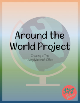 Preview of Around the World Word, Excel, PowerPoint Project