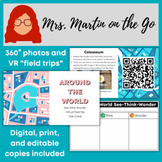 Around the World in 360°- Activities for Writing, SS, and 