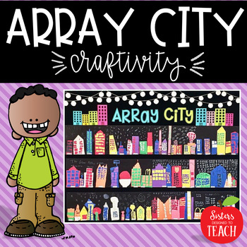 Preview of Array City Craftivity