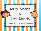 Array Models and Area Models