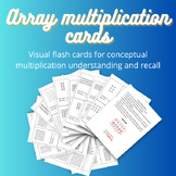 Array Multiplication Flashcards