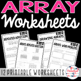 Array Worksheets - 2.OA.4