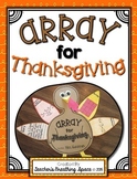 Array for Thanksgiving --- Array Turkey Craftivity