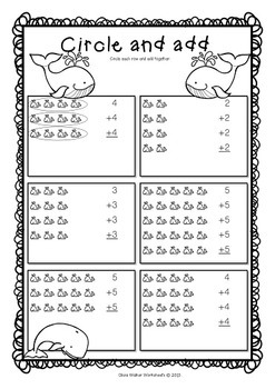 Arrays Worksheets - Grade Two Math Standard - First Multiplication
